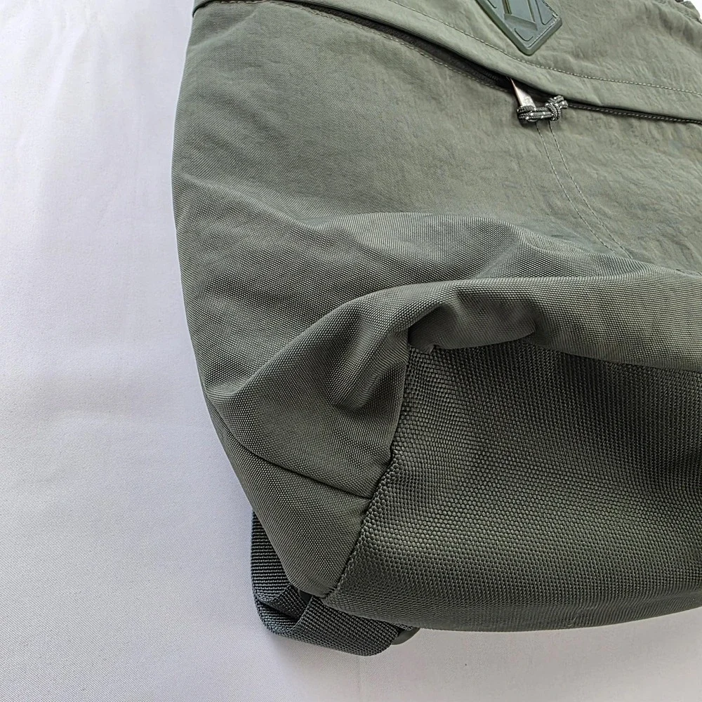 The North Face Backpack Green One Size 20L Padded Laptop Shoulder Bag Hiking
